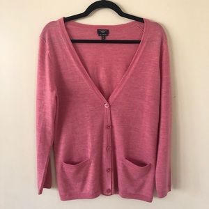 Talbots merino wool cardigan